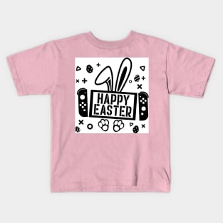 Happy Easter Video Gaming Screen Kids T-Shirt